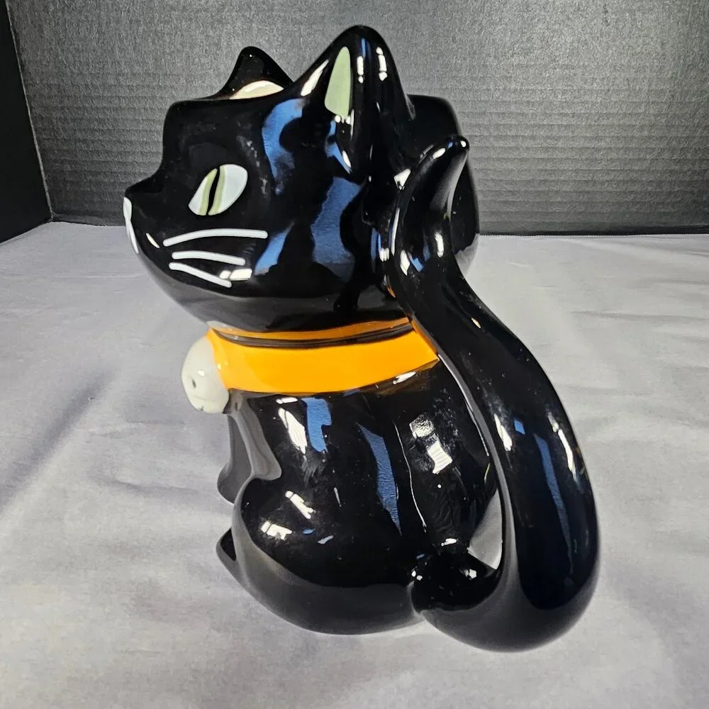 2022 Target Hyde And Eek Figural Black Cat Mug 12 Ounce Halloween Mug